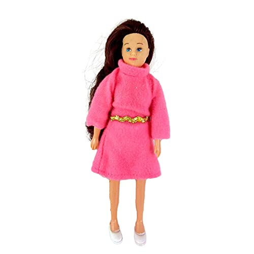 Dollhouse Miniature People Modern Brunette Mum Mother For Your Family