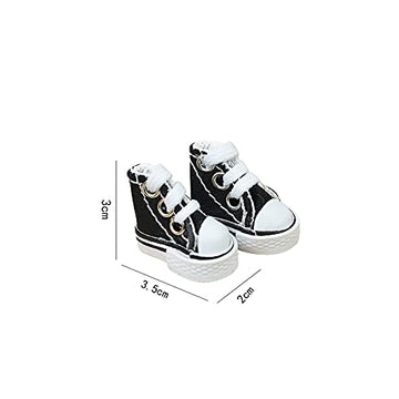 MIKEMENG Finger Scooter With Tools and Shoes - Board Accessories Pack 1 Black Toy for Kids (Black Scooter)
