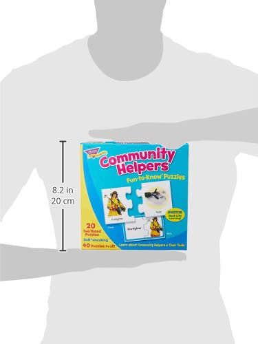 TREND enterprises, Inc. Community Helpers Fun-to-Know Puzzles