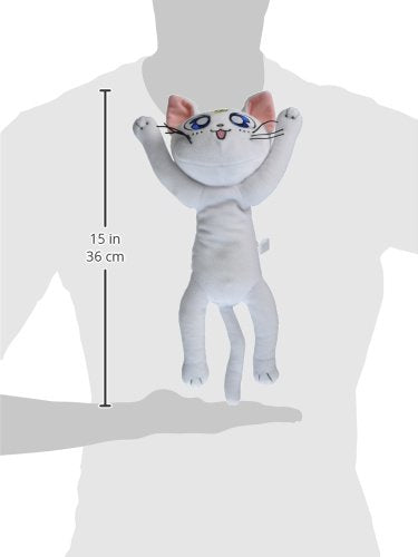 Great Eastern Entertainment Sailor Moon - Artemis Collectible Plush Toy, 12", White