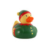 Waddlers Christmas Elf Rubber Duck - Rubber Ducks Family, Designed and Made for Christmas, Green Elf-Themed Toy Duck,Festive Duck Perfect
