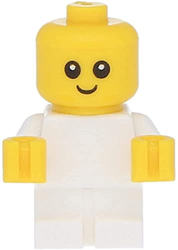 LEGO City: Baby Minifig with White Outfit (Very Small)