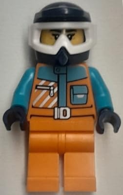 LEGO City: Arctic Explorer Minifigure with Snowmobile - Ages 6+