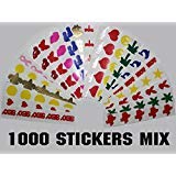 1000 Mixed Tanning Stickers Veriety is Sellers Choice
