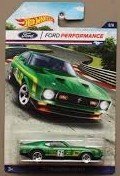 Hot Wheels Ford Performance Green '71 Mustang MACH 1 8/8 Diecast Car