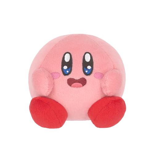 Little Buddy 1963 Kirby's Adventure Kirby Pink Watery Eyes Plush