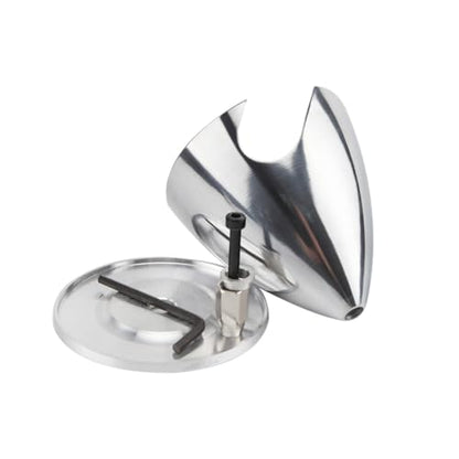 ZYHOBBY 1 PC Aluminum Spinner 2 Blades Special Drilled for RC Plane with Prop Adapter (3.0IN)