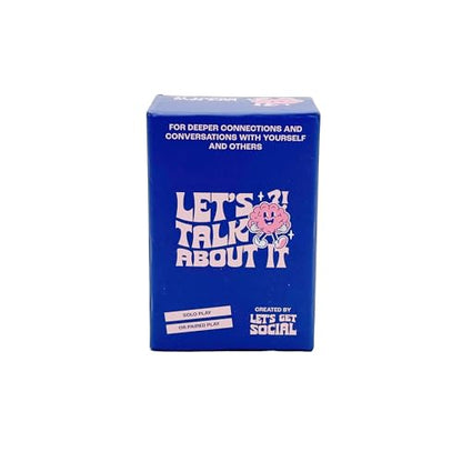 Island Dogs Let's Get Social - Let's Talk About It Card Game | Fun Party & Family Activity | Conversation Starter for Teens & Adults | 120 Cards