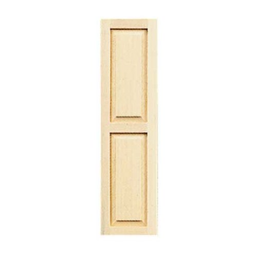 Houseworks, Ltd. Dollhouse Miniature Two-Panel Jamestown Shutter