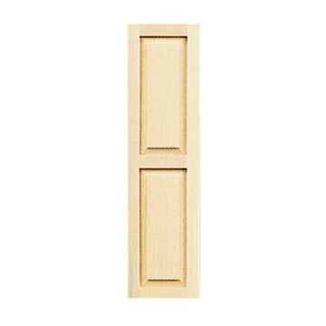 Houseworks, Ltd. Dollhouse Miniature Two-Panel Jamestown Shutter
