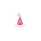 Creative Converting 209101 1st Birthday Pink Party Cone Hat