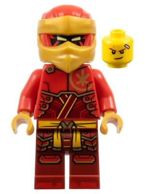 LEGO Ninjago Dragons Rising Season 2: Kai Minifigure with Sword and Gold Trimmings