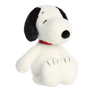 Aurora® Adorable Peanuts® Floppy Snoopy™ Stuffed Animal - Officially Licensed Toys for All Snoopy Fans - Nostalgic Gift for Adults and Birthday