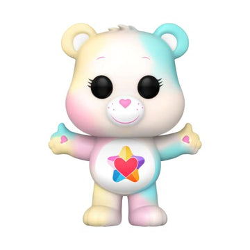 Funko Pop! Animation: Care Bears 40th Anniversary - True Heart Bear with Translucent Glitter Chase (Styles May Vary)