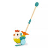 B. toys Chick-n-Chase Animal Push Toy, Chicken with Sounds & Flaps