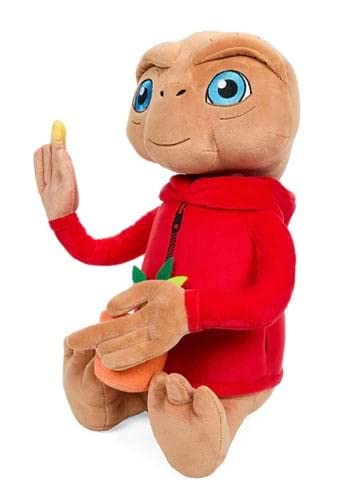 Kidrobot E.T. The Extra-Terrestrial Hooded 13 Inch Interactive Plush with Light-Up Finger