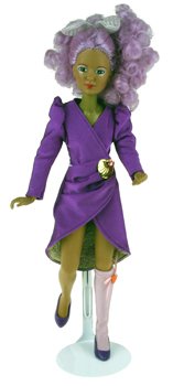 Kaiser Doll Stand 2201, Box of 12 - White Doll Stands for 11" to 12" Small-Waisted Fashion Dolls