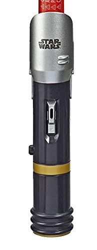 STAR WARS Lightsaber Academy Level 1 Red Lightsaber Toy with Light-Up Extendable Blade