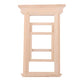 EatingBiting 1:12 Scale mini House Miniature Furniture Unpainted Wooden 2-Pane Sash Window Frames Frame Unpainted DIY Pretend Play Accessories