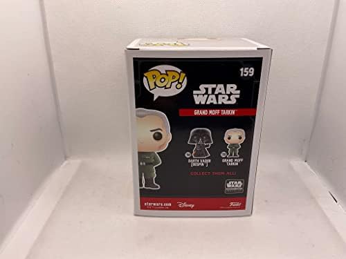 Funko Pop! Star Wars Smuggler's Bounty Exclusive Death Star Grand Moff Tarkin #159 Vinyl Figure (Bundled with Pop Box Protector CASE)
