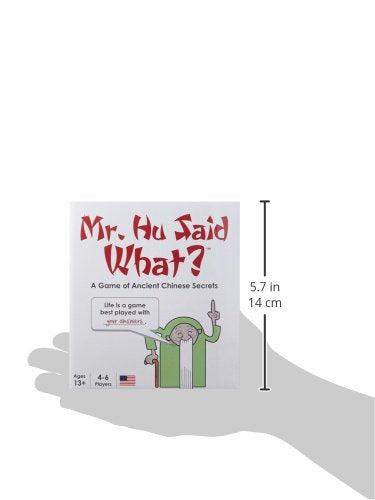 Mr. Hu Said What? - A Family/Party Game of Ancient Chinese Secrets