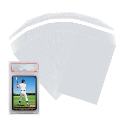 AZUREAL 150P Slab Sleeves for PSA, Clear Card Sleeves, Resealable Graded Card Sleeves for PSA, Trading, Baseball, Basketball, Football and Gaming