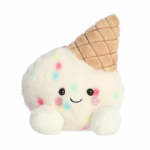 Aurora® Adorable Palm Pals™ Sprinkle Ice Cream™ Stuffed Animal - Fun Collectible Plush for Kids and Adult Collectors - Perfect for Decorating Rooms