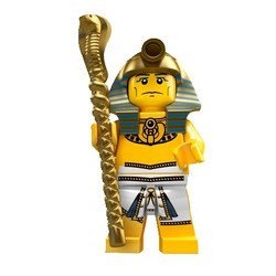 LEGO Minifigure Collection Series 2 LOOSE Mini Figure Egyptian Pharaoh
