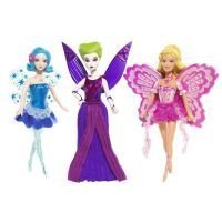 Barbie Fairytopia Magic of the Rainbow Mini Dolls 3 Pack include Laverna, Elina, and Azura appx 4" tall