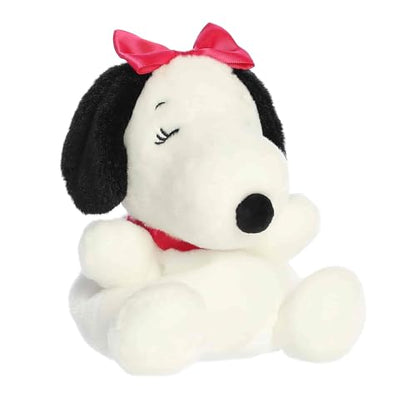 Aurora Adorable Peanuts Belle Palm Pals Stuffed Animal - Officially Licensed Toys For All Snoopy Fans - Nostalgic Gift for Adults and Birthday