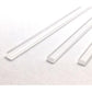 25pcs L-8" x W-4mm - Thick 2mm Flat Clear sticks for cake toppers cake pops or lollipops - Acrylic Plexiglass Sticks Transparent Clear, Strong and not