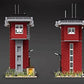 General Jim's Railroad Signal Station Modular Building Block Bricks Set This Set Contains 1809 Piece, baseplates Included, for Train Enthusiasts