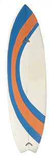 Melody Jane Dollhouse Surf Board Surfboard Sport Beach Shop Accessory 1:12 Scale