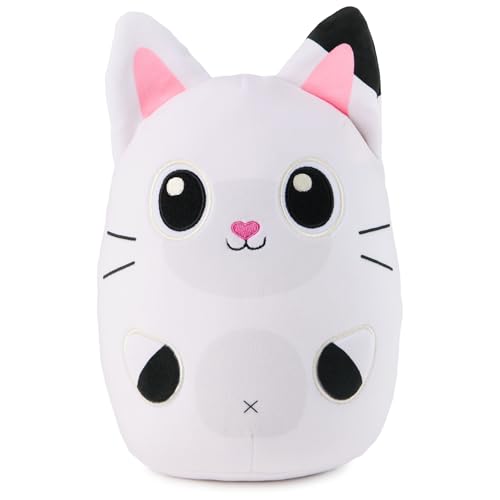 Gabby’s Dollhouse Official Pandy Paws 8-Inch Squishy Plush Toy for Ages 1+