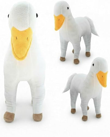 Randimals Plush Toy Stuffed Animal Mix - Horse & Duck Hybrid Stuffed Animals for Girls & Boys - Huggable & Soft Animal Characters Cute Plushies