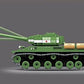 General Jim's Military Themed WW2 Building Blocks Tank Sets for World War 2 Brick Building Enthusiats (Soviet IS-2M Tank)