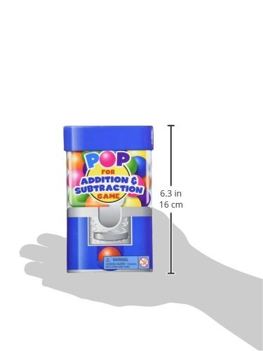Learning Resources Pop for Addition & Subtraction Math Game - Number Flash Cards, Math Manipulatives, Classroom Must Haves, Homeschool, Montessori