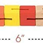 Wooden Flexible Fidget Mini Twist Cube Puzzles - 12 Pack - Stretchable 3D Puzzles Wood Twist Blocks for Anxiety Fidgeting or Party Favors