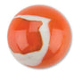 Big Game Toys~1X Carrot Mammoth Marble 1 5/8" (42mm) w/Display Stand Glass Ball Large Huge Orange White Shooter Swirl …