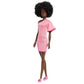 Barbie Doll Rainbow Dress Colors 6 Pack Girls Fashionable Chic Ethnic Six Dolls Easter Rainbow Set Spring Fashions (HKX88)