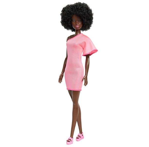 Barbie Doll Rainbow Dress Colors 6 Pack Girls Fashionable Chic Ethnic Six Dolls Easter Rainbow Set Spring Fashions (HKX88)