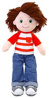 PLUSHIBLE BRIDGING MILES WITH SMILES Soft Plush Baby Doll - 18 Inch Rag Dolls for Girls and Boys, Infants & Babies, My First Plush for 1 Year Old