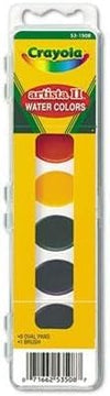 Crayola 531508 Artista II 8-Color Watercolor Set, 8 Assorted Colors CYO531508