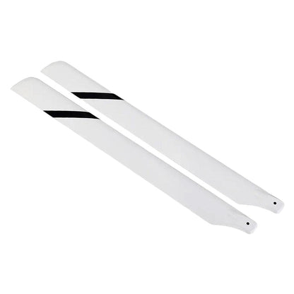 Menolana 550mm Main Blades Replacement Modification Accessories Fan Blade Upgrade Propellers Fiberglass Main Rotor for RC 550 Helicopter