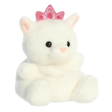 Aurora® Adorable Palm Pals™ Priscilla Princess Kitty™ Stuffed Animal - Fun Collectible Plush for Kids and Adult Collectors - Perfect for Decorating