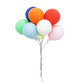 EatingBiting 8 Pack 1:12 Dollhouse Miniature Furniture Accessories Colorful Simulated Balloons Handcraft Ornaments Doll House Furniture Miniature Cake