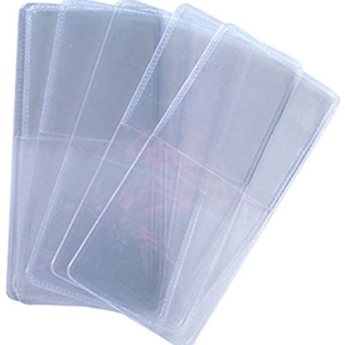 25 Pack Double Pocket 2.5 x 2.5 Unplasticized Vinyl Flips Safe for Long Term Coin Storage