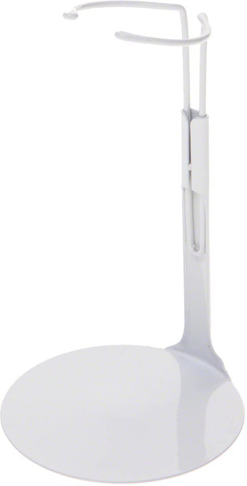 Kaiser Doll Stand 2001 - White Doll Stand for 6 1/2" to 10" Dolls and Action Figures (Best for 8" dolls)