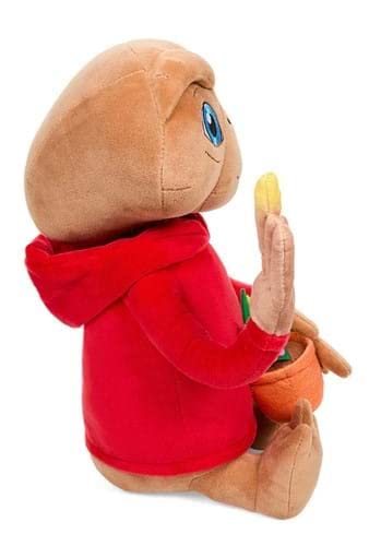 Kidrobot E.T. The Extra-Terrestrial Hooded 13 Inch Interactive Plush with Light-Up Finger