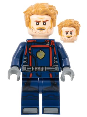 LEGO Superheroes: Star Lord Minifigure with Blasters and Speeder